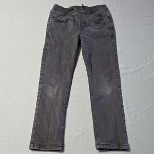 Hanna Andersson Sz  8 Slim Charcoal Slim Pants